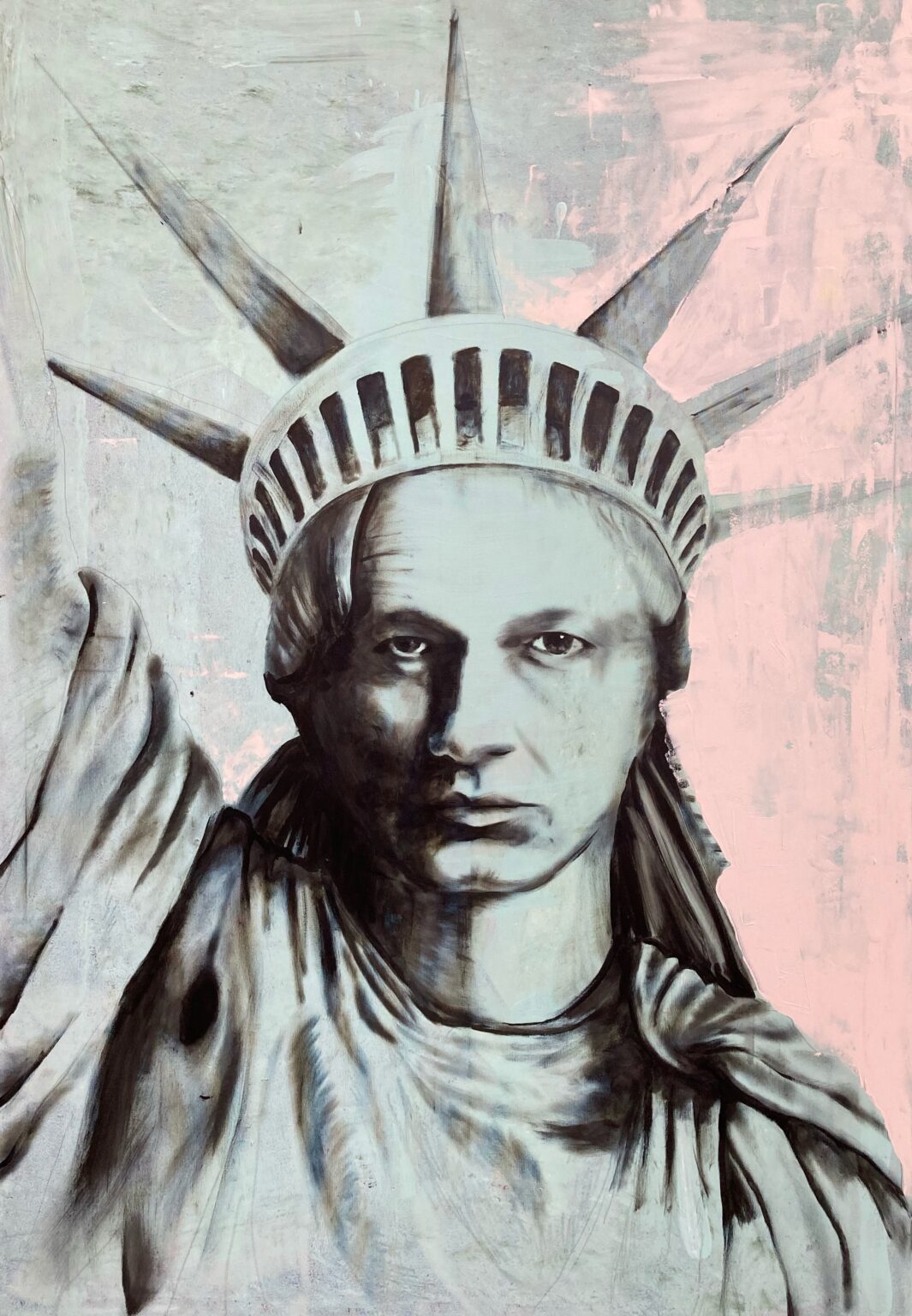 liberty is not a statue Bild Acryl von André Kramer